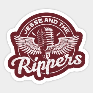 Jesse and the Rippers - Rock and Roll Parody Sticker